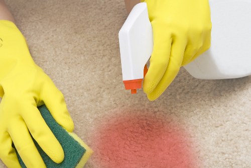 Risk assessment and safety checks before carpet cleaning work