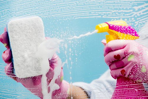 Cleaning shared office kitchens and communal areas in N10