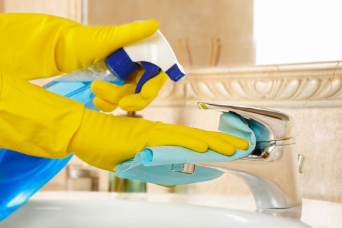 Facade cleaning service for a residential property in N10