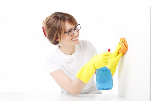 End of tenancy cleaning support for a rental property in N10