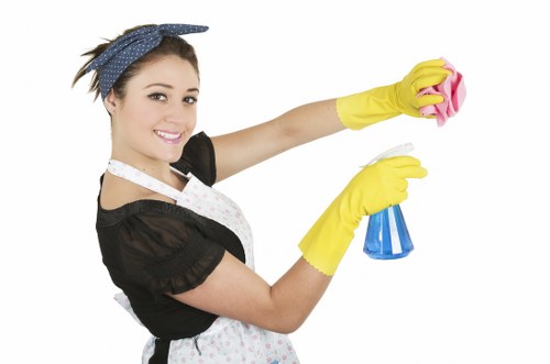 Professional exterior cleaning for a commercial frontage in N10