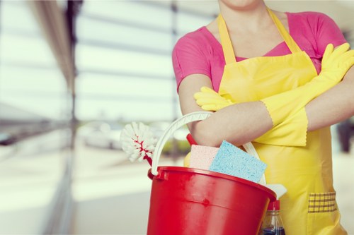 Careful stain removal from a sofa using upholstery cleaning methods